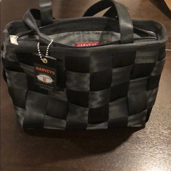 Harveys Handbags - Harvey’s Executive Black Tote Seatbelt Handbag